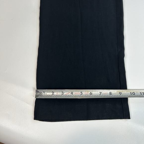 Cabi Black Grace Sleeveless Jumpsuit Size 6 Gold Zipper With Pockets Minimalist - Picture 11 of 11